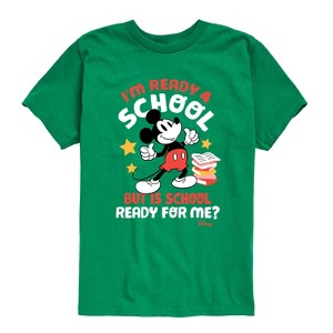 Boys' - Disney - I'm Ready For School Short Sleeve Graphic T-Shirt - 1 of 4