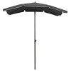 vidaXL Garden Parasol with Pole 78.7"x51.2" Anthracite - 2 of 4