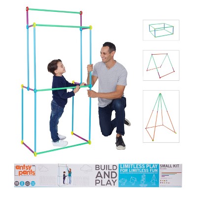 Antsy Pants Medium Build & Play Kids Playhouse Kit 81pc 