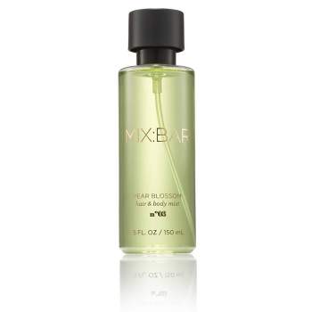 MIX:BAR Pear Blossom Hair & Body Mist - Clean, Vegan Body Spray Fragrance & Hair Perfume for Women - 5 fl oz