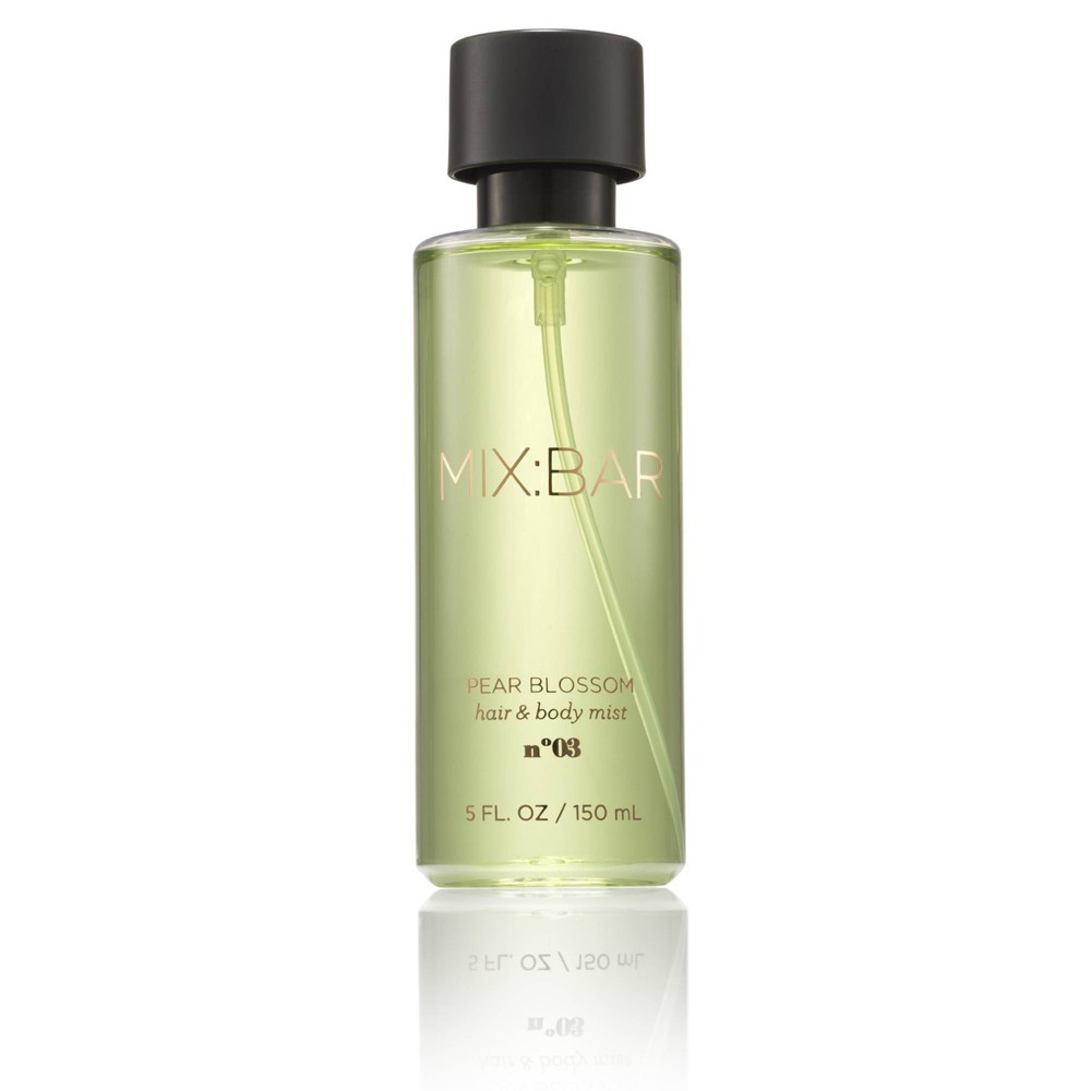 2 MIX:BAR Pear Blossom Hair & Body Mist - Clean, Vegan Body Spray Fragrance & Hair Perfume for Women - 5 fl oz