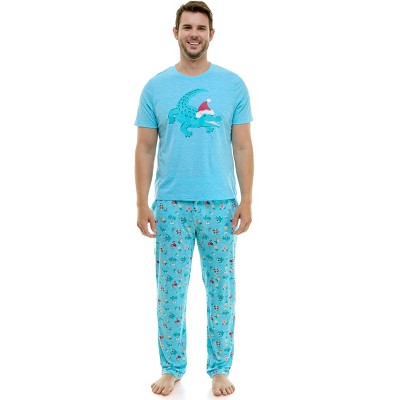 Derek Heart Christmas Family Matching Pajamas with Mermaid, Key Largo Turquoise, M