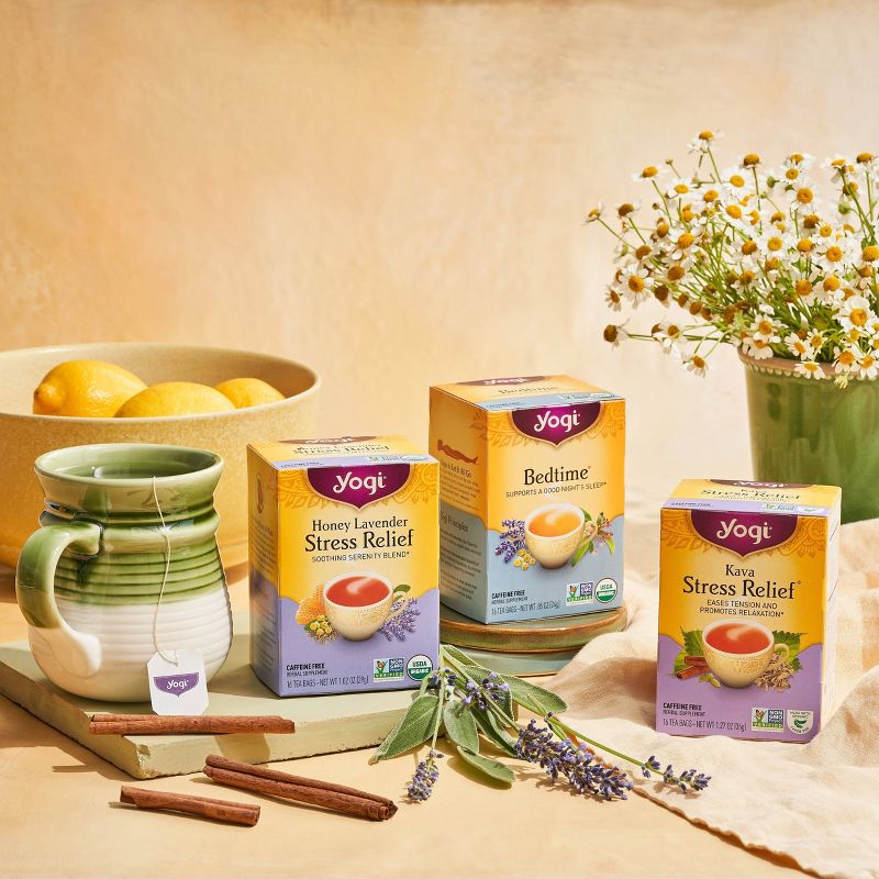 Yogi Tea - Kava Stress Relief Tea - 16ct, 6 of 10