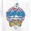 Golden Girls Mr. Haha’s Hot Dog Hacienda Adult White Crew Neck Short Sleeve T-shirt - 2 of 3