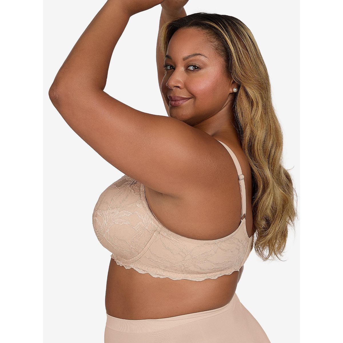 Leading Lady Women's The Willow - Lace Plunge Underwire Bra (5944) - thumbnail 9