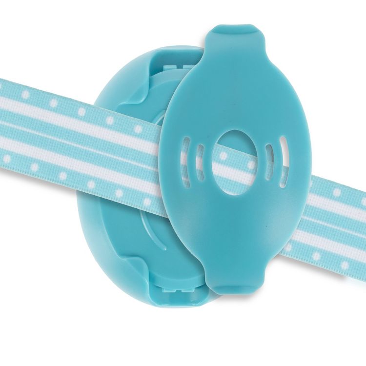 Nuby Baby Earmuffs with Travel Bag - Blue, 3 of 6