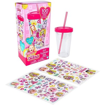 Fashion Angels Fashion Angels Love, Diana DIY Sticker Tumbler Set