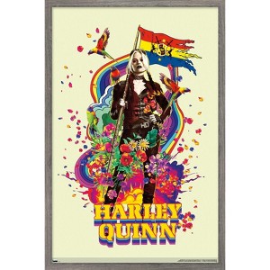 Trends International DC Comics Movie The Suicide Squad - Harley Quinn Framed Wall Poster Prints - 1 of 4