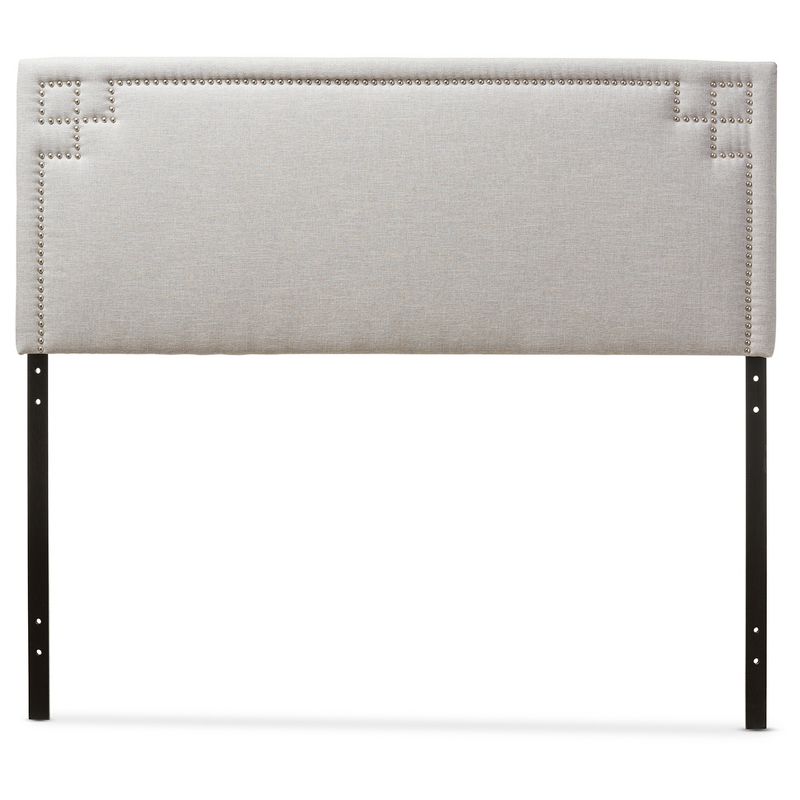 Geneva Modern And Contemporary Fabric Upholstered Headboard - Baxton Studio, 1 of 6