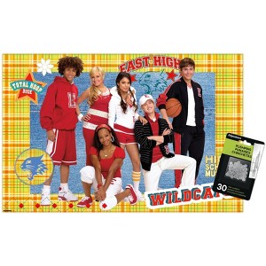 Trends International Disney High School Musical (2006) - Troy, Gabriella & Crew Unframed Wall Poster Prints - 1 of 4