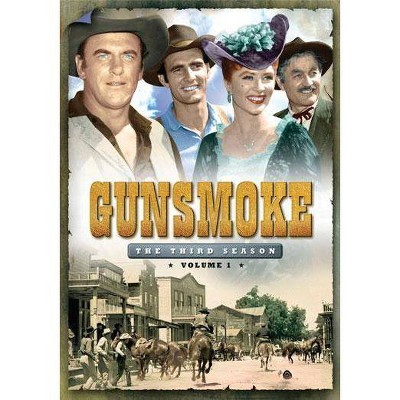 Gunsmoke: Season 3, Volume 1 (DVD)(2008)