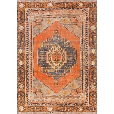 nuLOOM Kamila SpinClean Machine Washable Stain-Resistant Area Rug