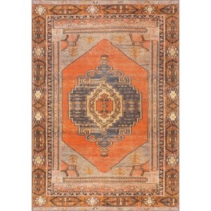 nuLOOM Kamila SpinClean Machine Washable Stain-Resistant Area Rug - 1 of 4