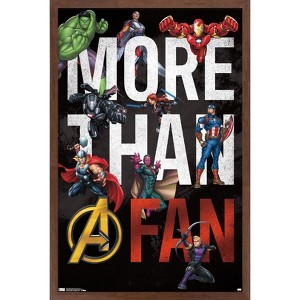 Trends International Marvel Comics - More Than A Fan Framed Wall Poster Prints - 1 of 4