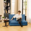 CAVINAS Large Folding Matress Bean Bag Bed for Adults & Kids,Soft Bean Bag Couch,Accent Sofas for Living Room - 3 of 4