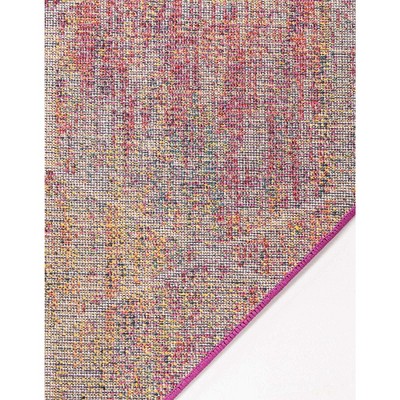 Colorful Synthetic Octagon Trellis Geometric Area Rug
