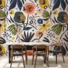Tempaper & Co. 108"x78" Secret Garden Royal Peel and Stick Wall Mural - 3 of 4