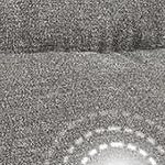 massage heating | 54cm seat width | linen fabric | gray