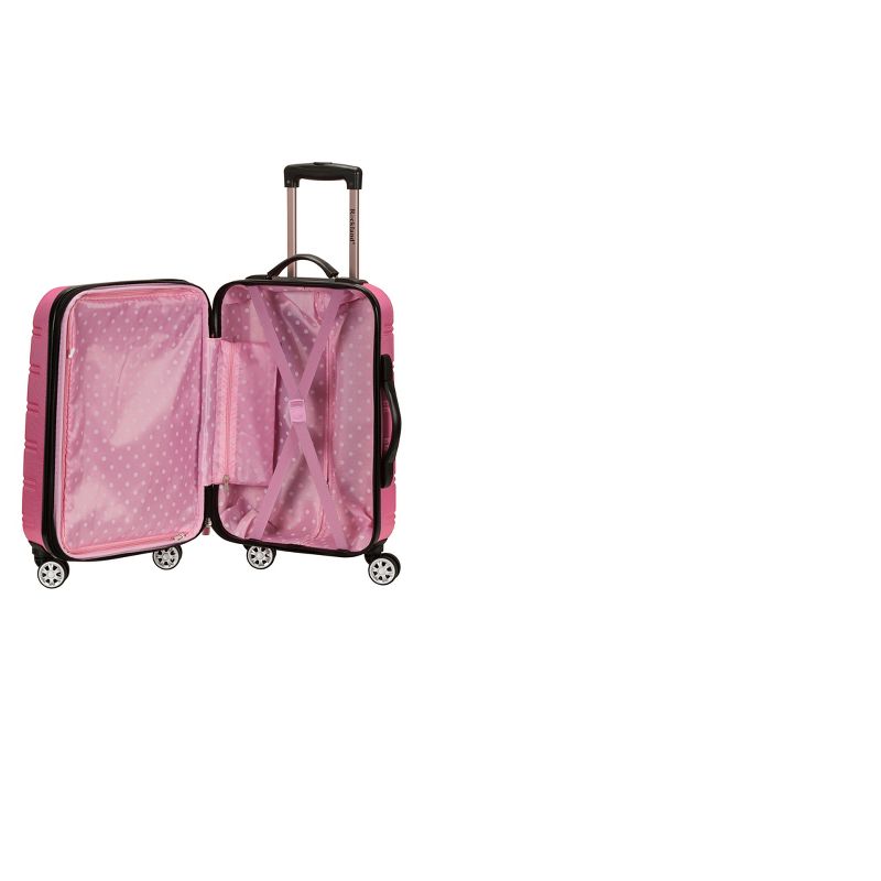 Rockland Melbourne Expandable Hardside Carry On Spinner Suitcase, 3 of 13