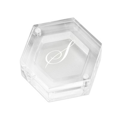 Personalization Mall Classic Celebrations Personalized Acrylic Ring Box