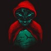 Men's Design By Humans Cat Sharks By uwanlibner T-Shirt - 2 of 4