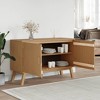 vidaXL Sideboard OLDEN Brown 44.9 in.x16.9 in.x28.9 in. Solid Wood Pine - 4 of 4