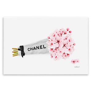 Stupell Industries Fashion Wrapped Cherry Blossoms Wall Plaque Art, 19" x 13" - 1 of 4