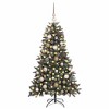 vidaXL ArtificialChristmasTree with Stand Green 68 x 68 x 120 cm PVC - 3 of 4