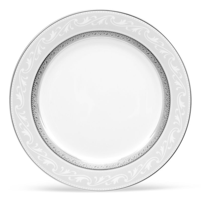 Noritake Crestwood Platinum Set of 4 Accent/Luncheon Plates, 2 of 5