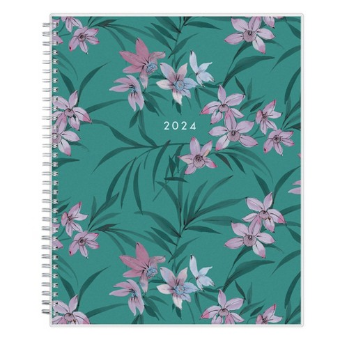 2024 Fly By 5x8 Weekly Monthly Planner - Blue Sky