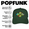 Teenage Mutant Ninja Turtles Heads Foam Trucker Cap Hunter Green - 2 of 4