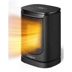 Paris Rhône Space Heater HE010 - 1500W, Fast Heating, Portable, Black - 1 of 4