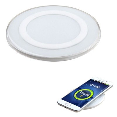  MYBAT Universal Wireless Charging Pad For iPhone Samsung Galaxy Phone, White 