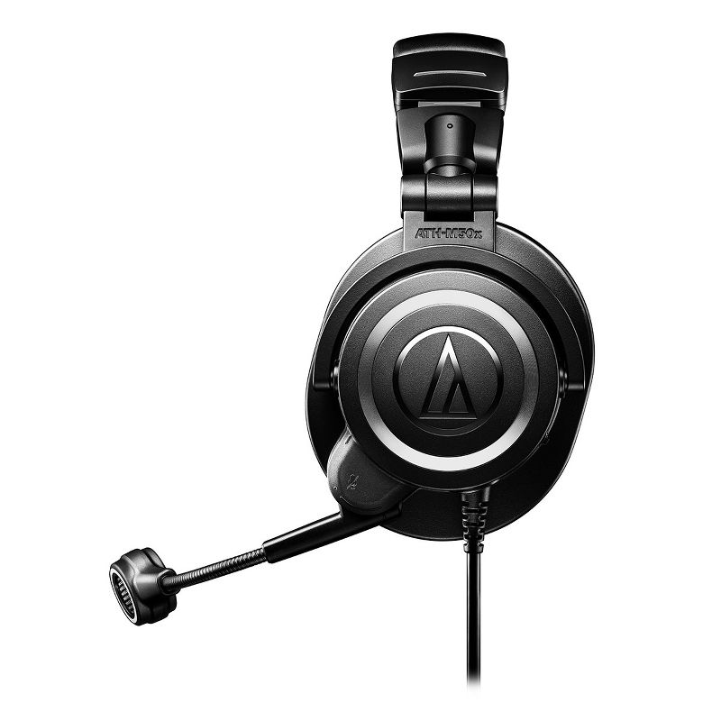 Audio-Technica ATH-M50xSTS-USB StreamSet USB Closed-Back Streaming Headset with Attached USB-A Cable and USB-C Adapter, 3 of 12