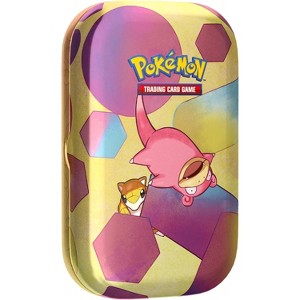 Pokemon TCG: Scarlet & Violet—151 Mini Tin – Slowpoke (2 Booster Packs, 1 Coin & 1 Art Card) - 1 of 4