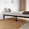 Bed Frame, Metal Platform Bed Frame, Storage Space Under The Bed, Sturdy Heavy Duty Bed Frame with Reserved Holes for DIY Headboard, Noise Free - 4 of 4