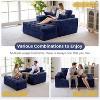 MAXYOYO Oversized Chaise Lounge Sofa with 3 Pillows, Tufted Boneless Sofa Couch for Living Room, No Assembly - 4 of 4
