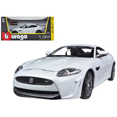 Jaguar XKR-S White 1/24 Diecast Car Model by Bburago