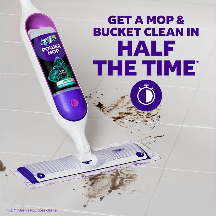 Swiffer Unstopables Fresh PowerMop Floor Cleaner Refill - 2ct/50.7 fl oz: Plastic Bottle, Multipurpose Cleaner, 4 of 10