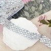 Sewing Sequin Trim 1.2 Inch 6 Row, 25 Yards Glitter Sequin Strip Ribbon Metallic Stretch Bling Fabric DIY Craft Decoration - 3 of 4