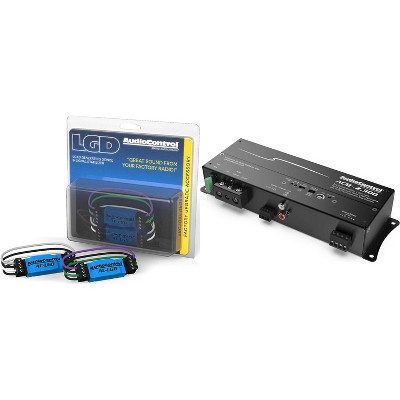 AudioControl ACM-2.300 2 Channel Micro Amplifier with 1 Pair AudioControl AC-LGD Load generating device