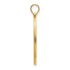 Black Bow Jewelry 14k Yellow Gold Plated Sterling Silver West Virginia Mountaineers NCAA Extra Large Pendant - 2 of 4