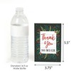 Big Dot of Happiness Rustic Merry Friendsmas - Friends Christmas Party Thank You Cards (8 Count) - 3 of 4