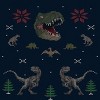 Men's Design By Humans Ugly Dino Christmas Sweater By AnotheHero Tank Top - 2 of 3