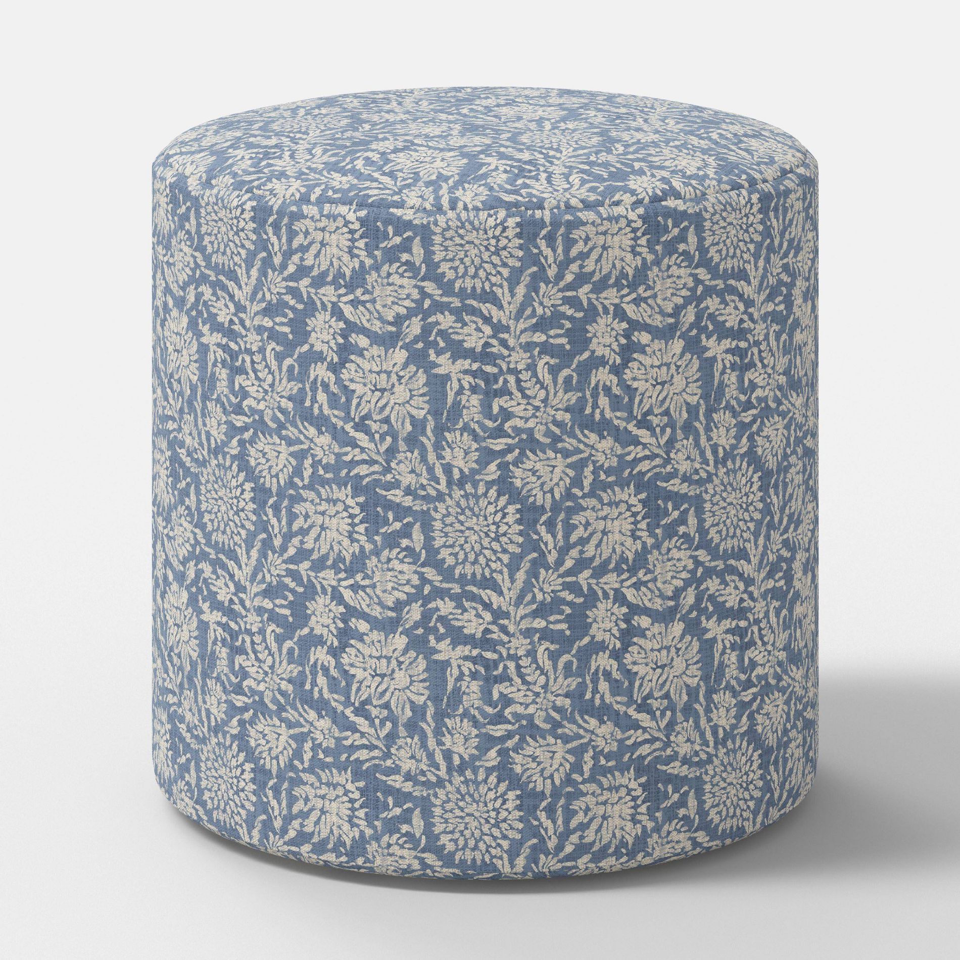 Tambor Ottoman Reese Floral Blue - Threshold™