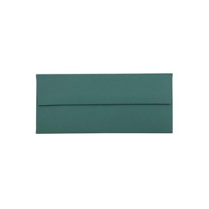 JAM Paper #10 Business Envelopes 4.125 x 9.5 Teal Bulk 500/Box (63924024h) - 1 of 2