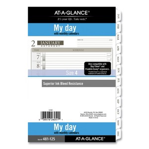 1-Page-Per-Day Planner Refills, 8.5 x 5.5, White Sheets, 12-Month (Jan to Dec): 2026 - 1 of 4