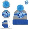 Blue's Clues Boy’s Winter Beanie Hat and Mitten Set, Kids Ages 2-4 (Grey/Dark Blue) - 4 of 4