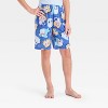 Boys' Lankybox 2pc Pajama Set - Blue - 4 of 4