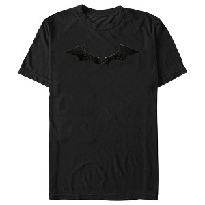 Men's The Batman Black Armor Batarang T-Shirt - 1 of 4